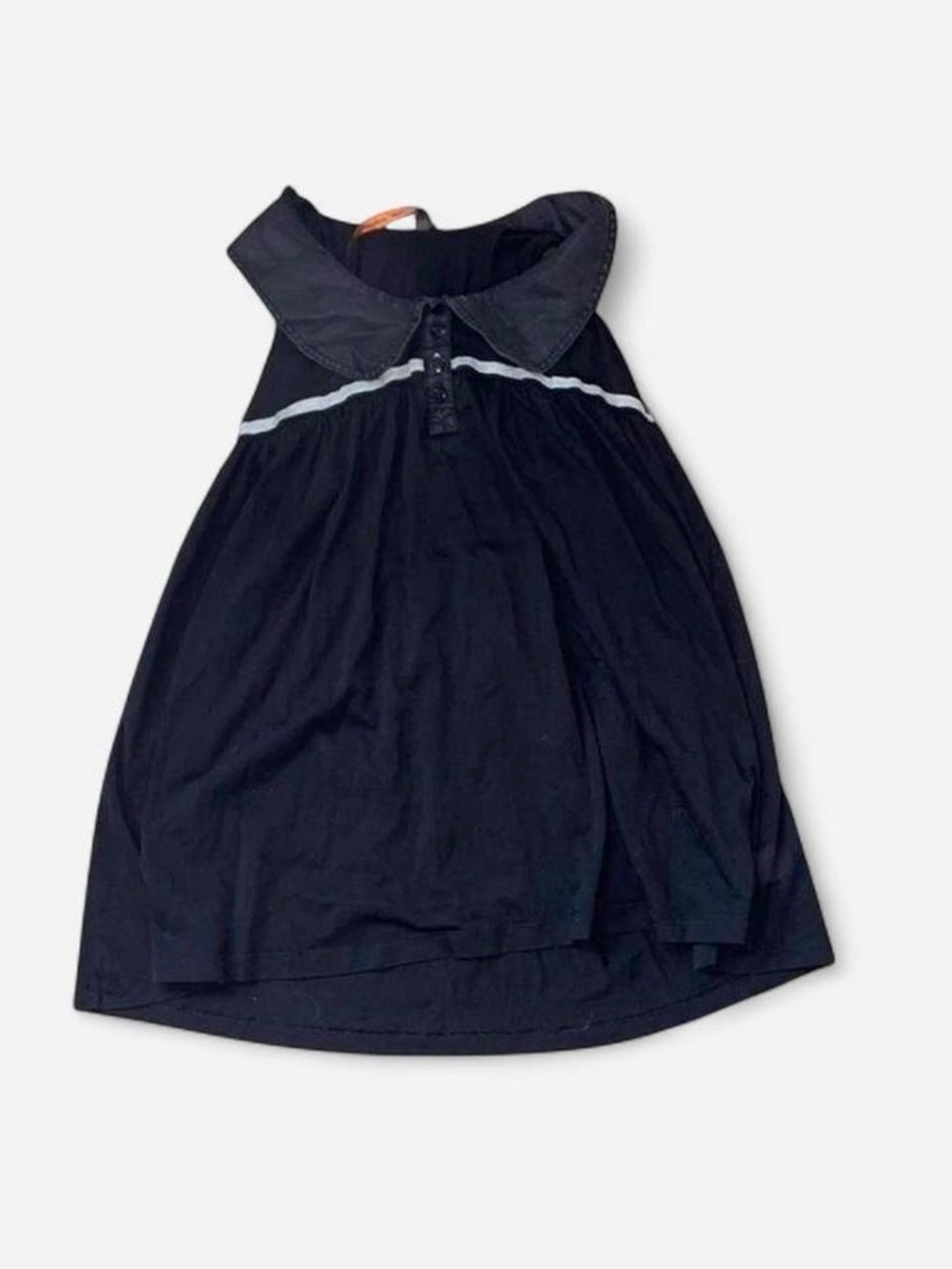 Cop Copine black babydoll top early 2000s